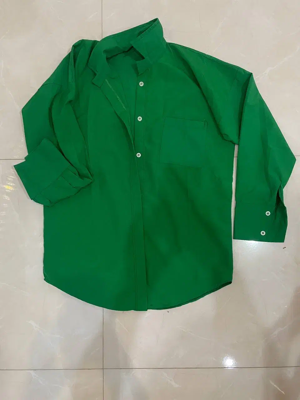 شومیز بیسیک سبز زارا|لباس|ایلام, |دیوار