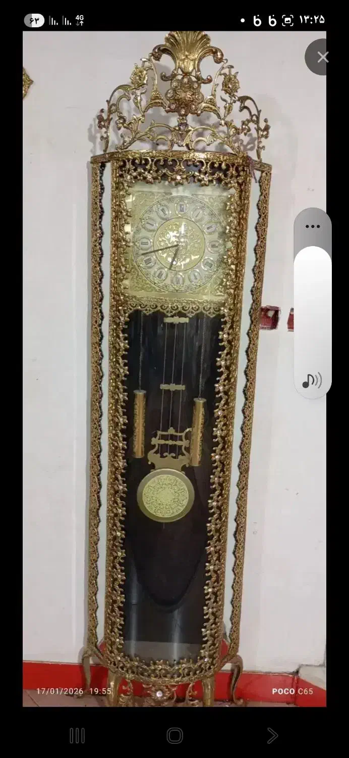 ساعت برنجی|ساعت دیواری و تزئینی|ملایر, |دیوار