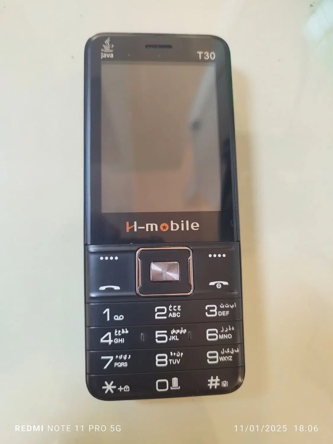 گوشی t30 استفاده نشده ۲ سیم|موبایل|اهر, |دیوار