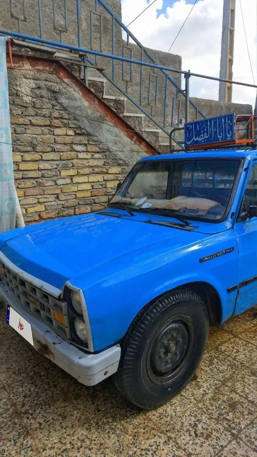 نیسان دوگانه سوز شرکتی مدل 87 فقط معاوظه با سواری|خودرو سواری و وانت|خرم‌آباد, |دیوار