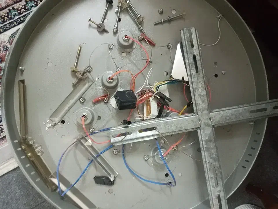 لوستر|لوستر و چراغ آویز|ری, منصوریه منگل|دیوار