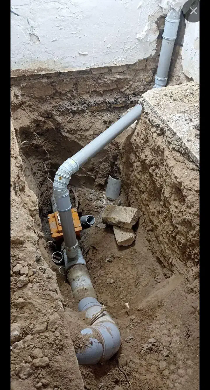 وصل اگولوله کشی فاضلاب مغنی ورفع نم بو لوله ترکیدی|خدمات پیشه و مهارت|مشهد, بهاران|دیوار