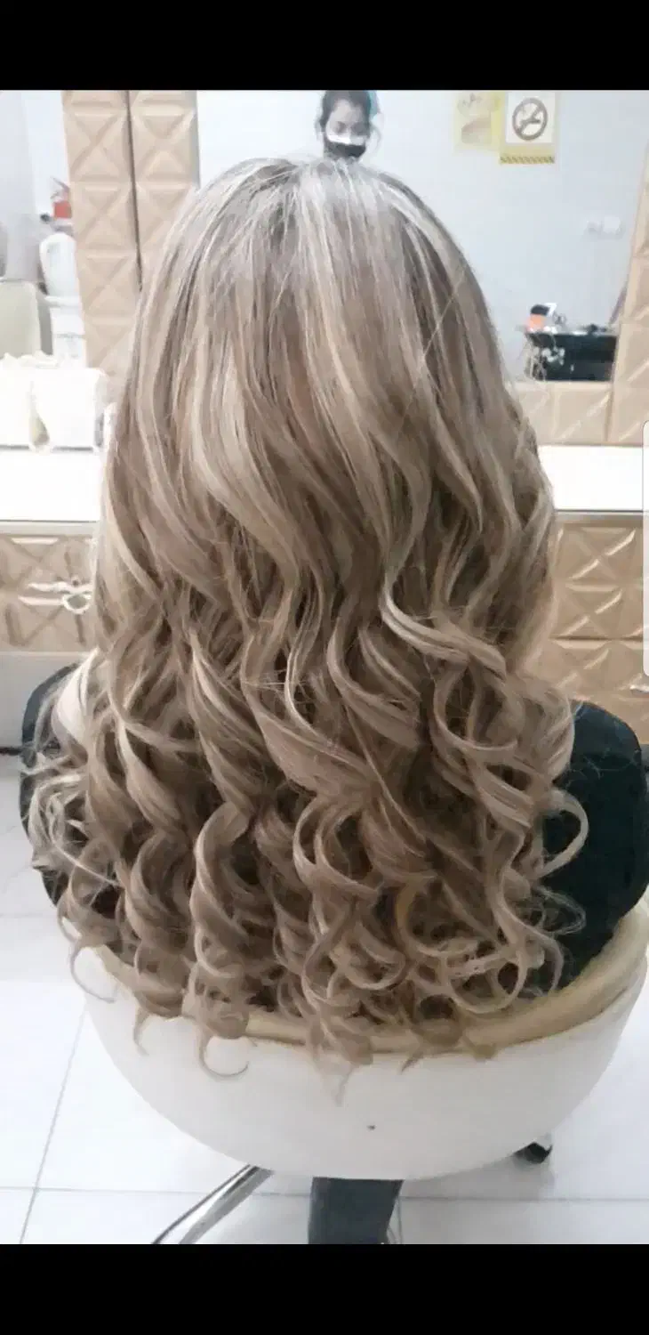 خدمات رنگ مش آمبره بالیاژ|خدمات آرایشگری و زیبایی|ری, شهادت|دیوار