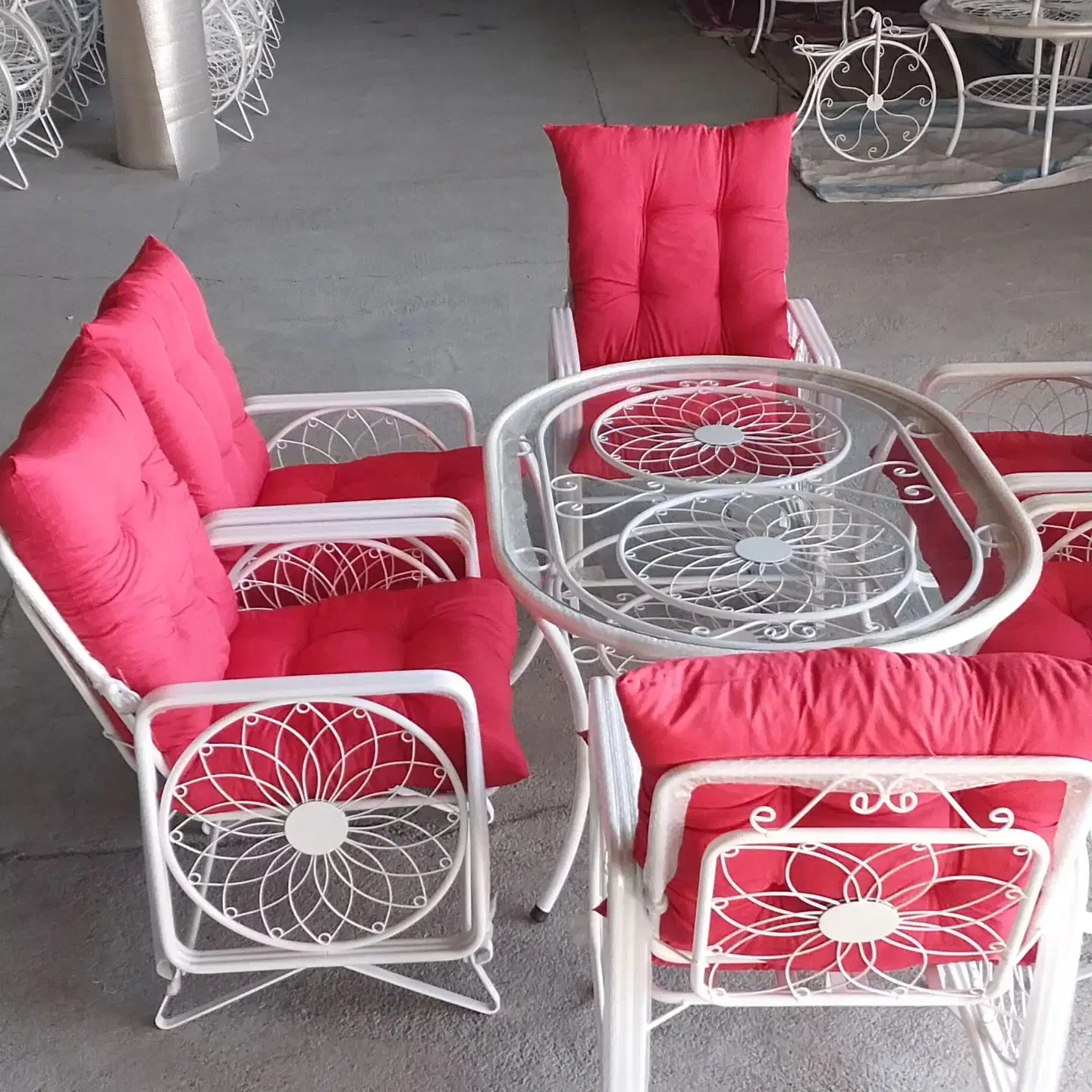 تاب فلزی باغی ویلایی|صندلی و نیمکت|ماسال, |دیوار