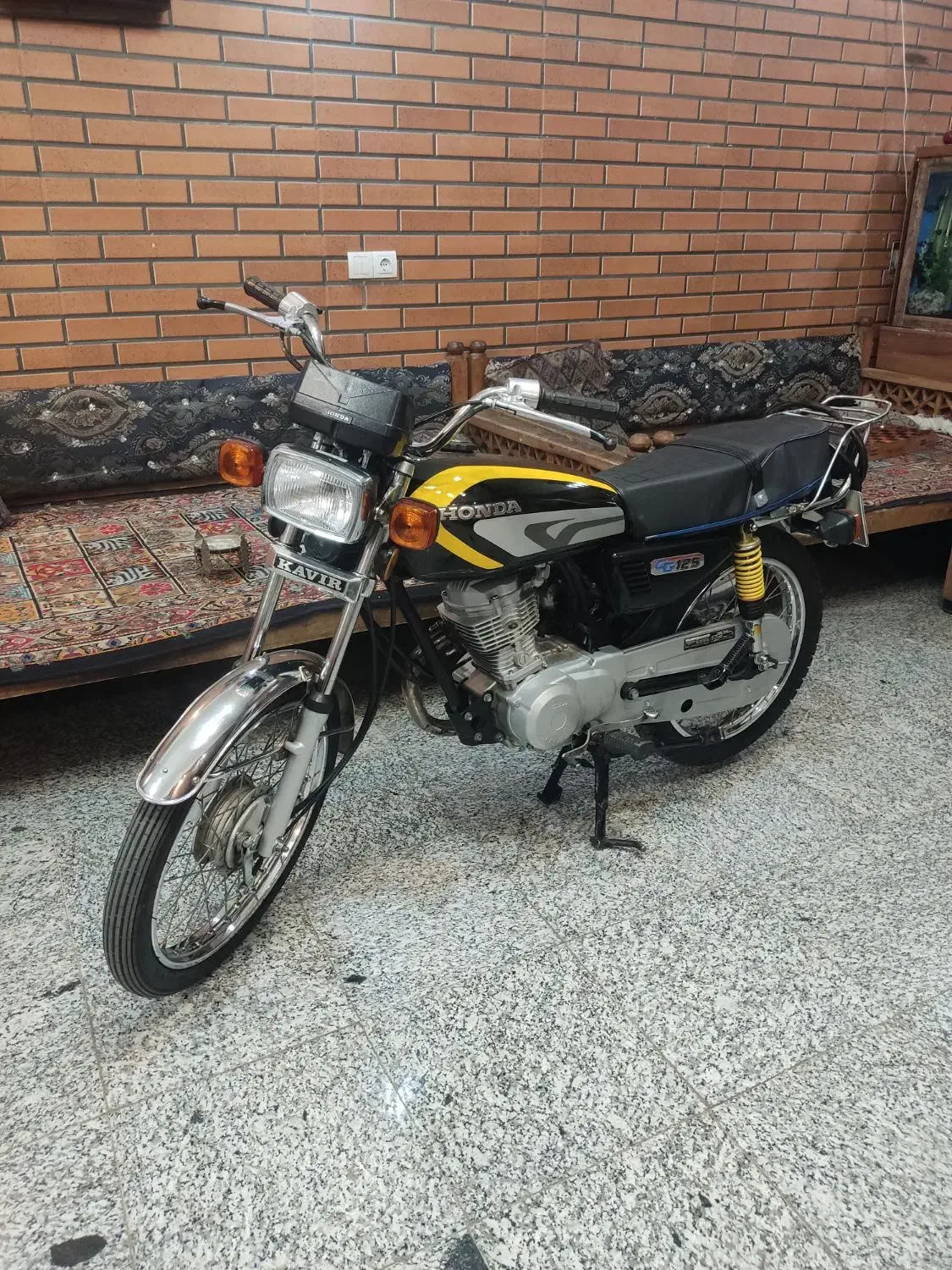هندا125مدل92هیرمند هوندا|موتورسیکلت|قرچک, محمد آباد|دیوار