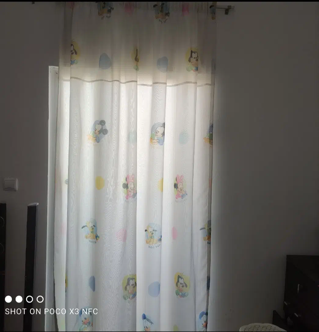 پرده میگی موس در حد نو|پرده، رانر، رومیزی|محمدشهر, سیدآباد|دیوار