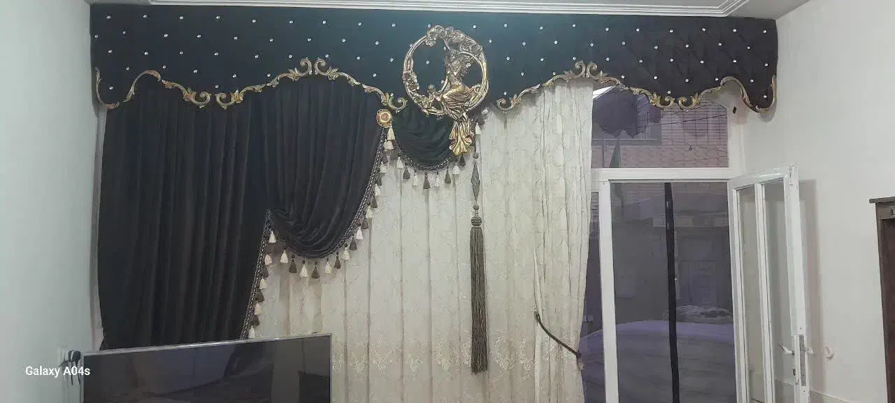 پرده|پرده، رانر، رومیزی|اصفهان, بهارستان|دیوار