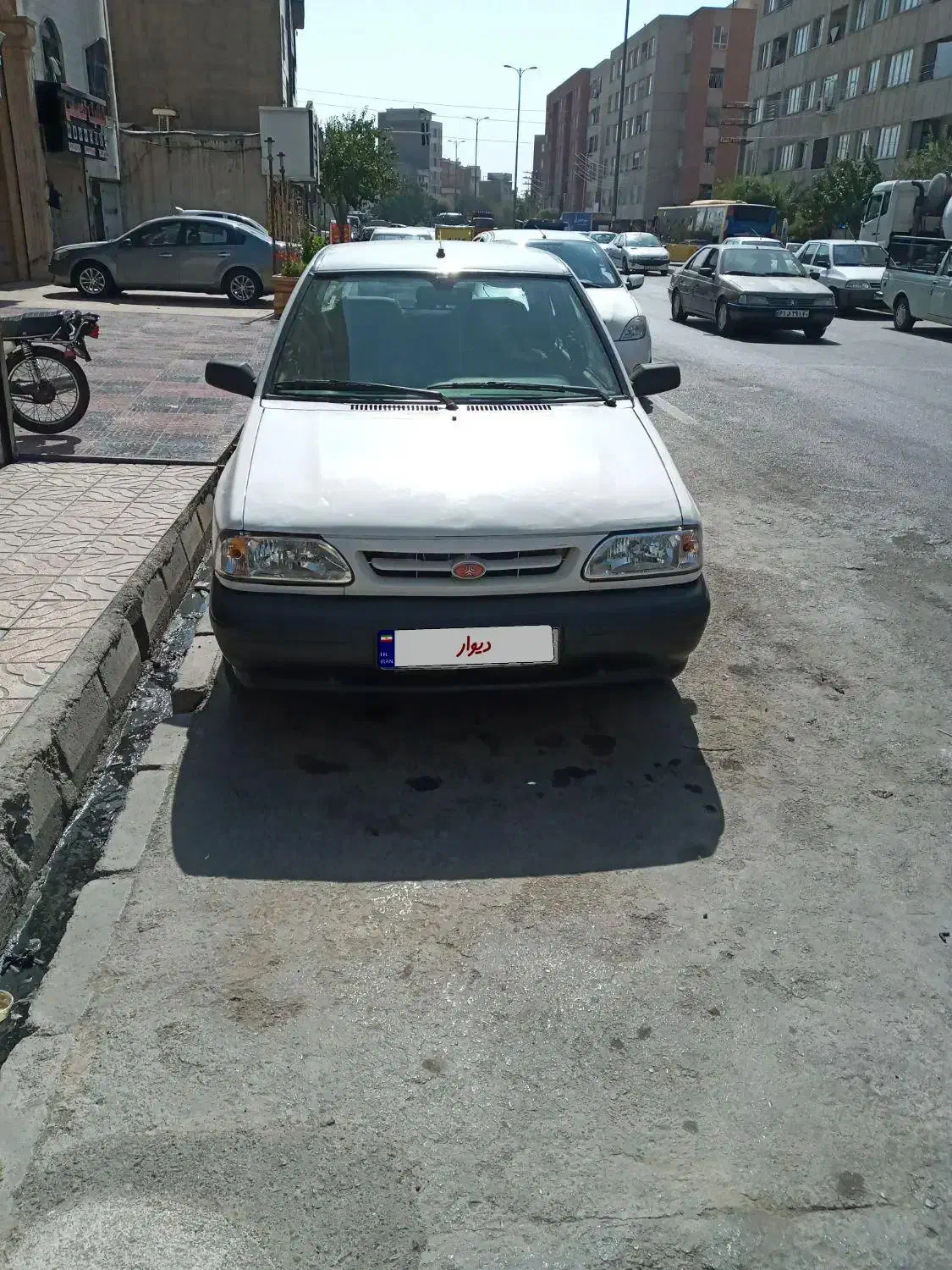 پراید سفید  مدل  ۹۱|خودرو سواری و وانت|تهران, نعمت‌آباد|دیوار