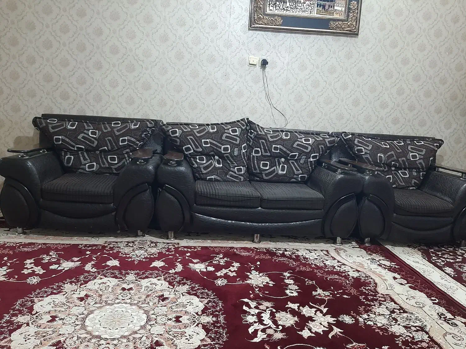 مبل۷نفره|مبلمان خانگی و میز عسلی|تهران, خزانه|دیوار