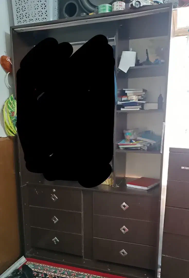 کمد لباس|جاکفشی، کمد، دراور|پاکدشت, پاکدشت (مامازند)|دیوار