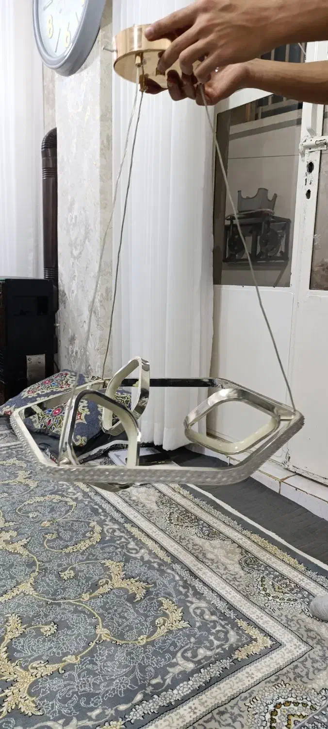 لوستر مدرن جدید|لوستر و چراغ آویز|سنندج, |دیوار