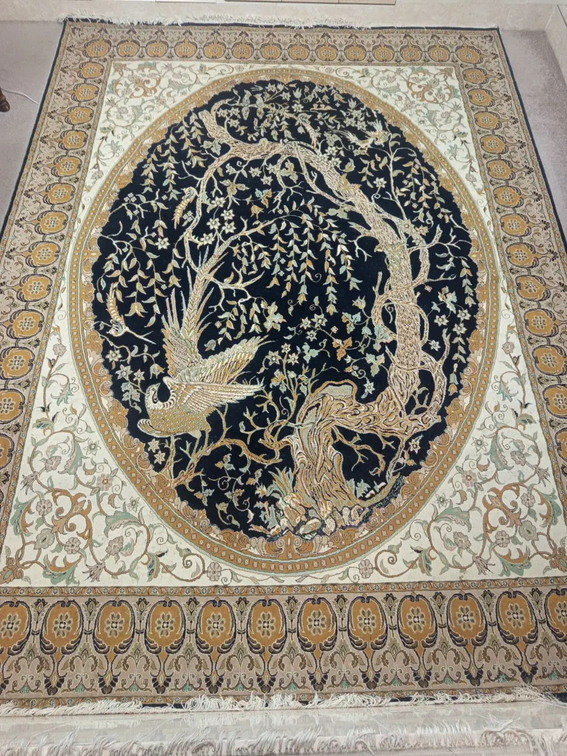 فرش دوازده متری|فرش|قم, بنیاد|دیوار