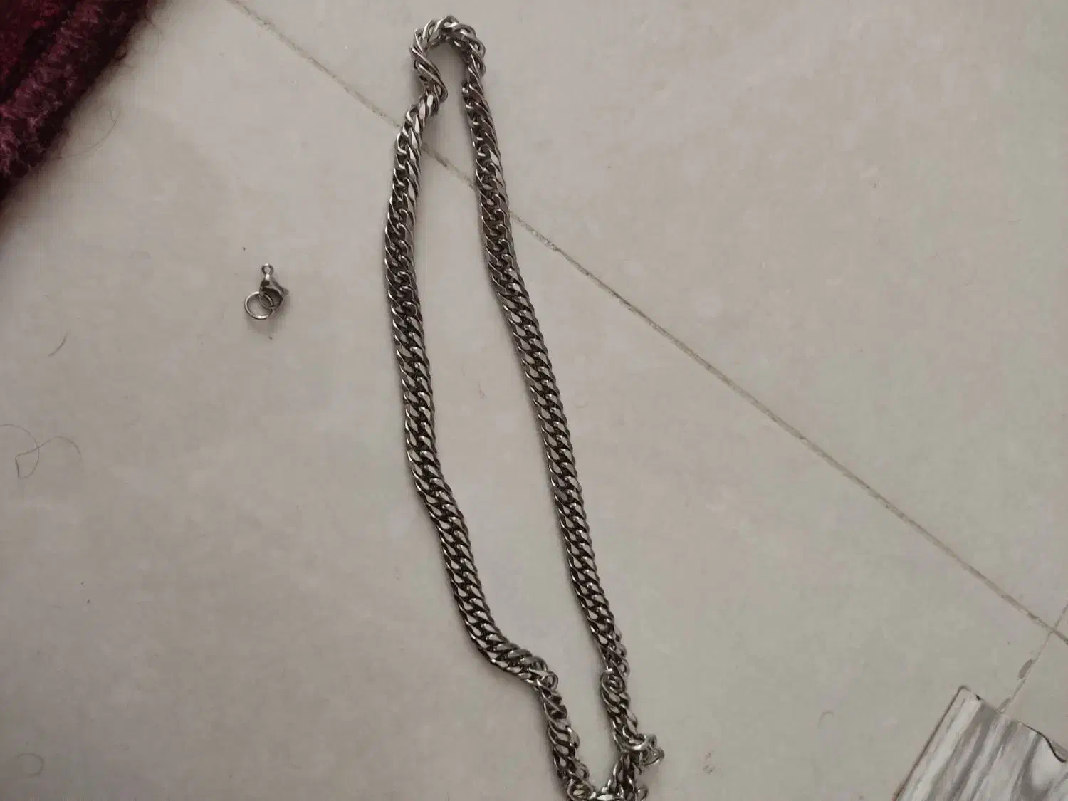 زنجیر ۶۰ سانتی استیل|بدلیجات|شیراز, طلاب|دیوار