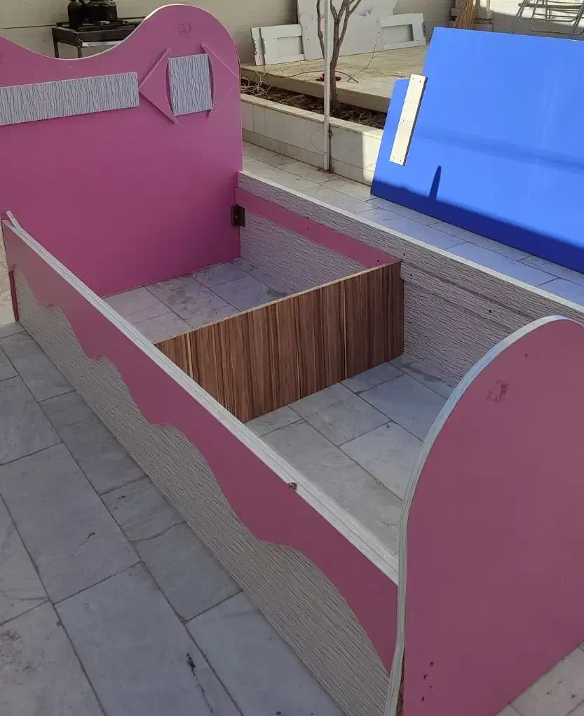 تختخواب تک نفره|تخت و سرویس خواب|کاشمر, |دیوار