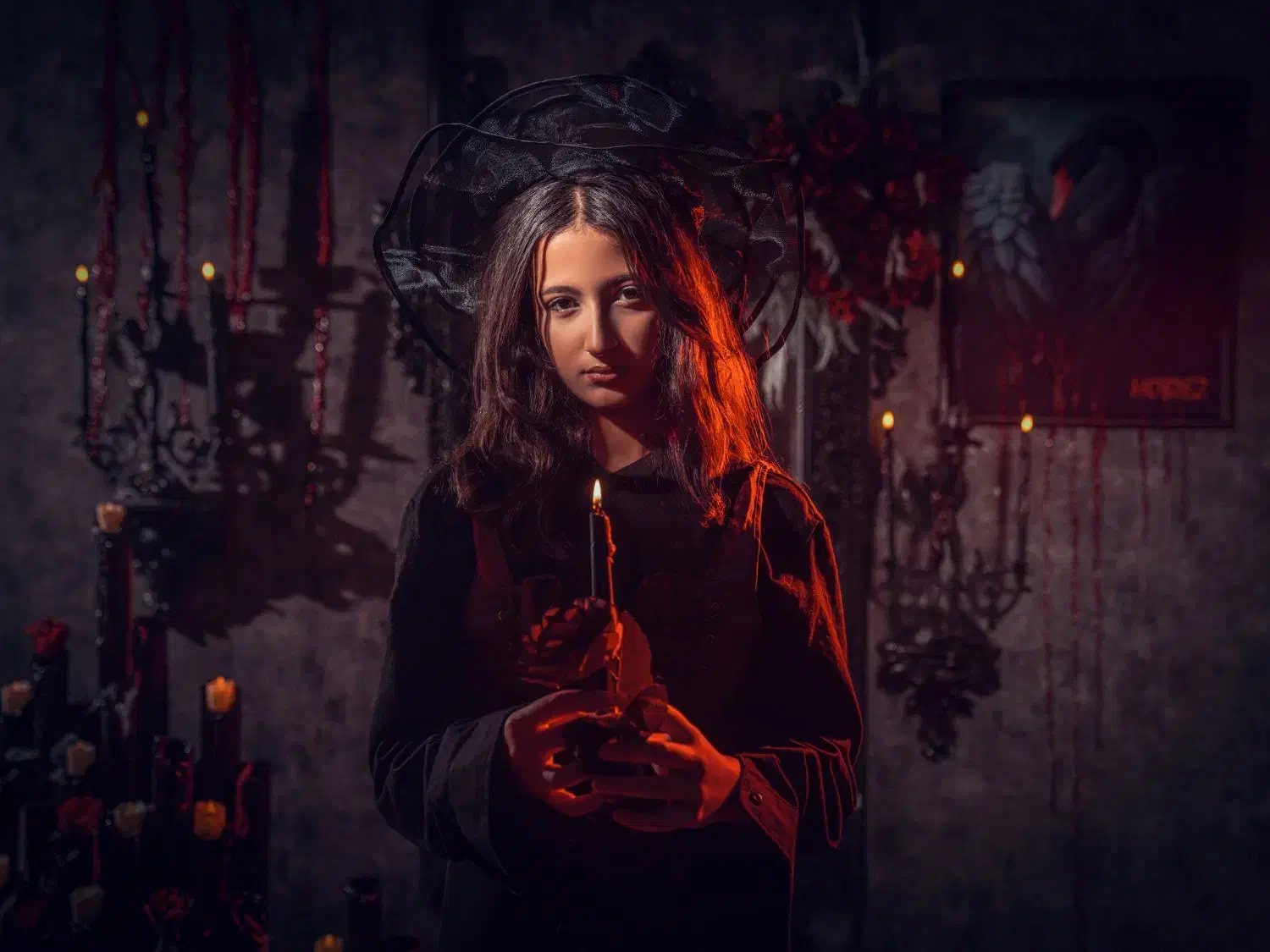 نیازمند مدل برای عکاسی در دکور هالوین|استخدام هنری و رسانه|رشت, پستک|دیوار