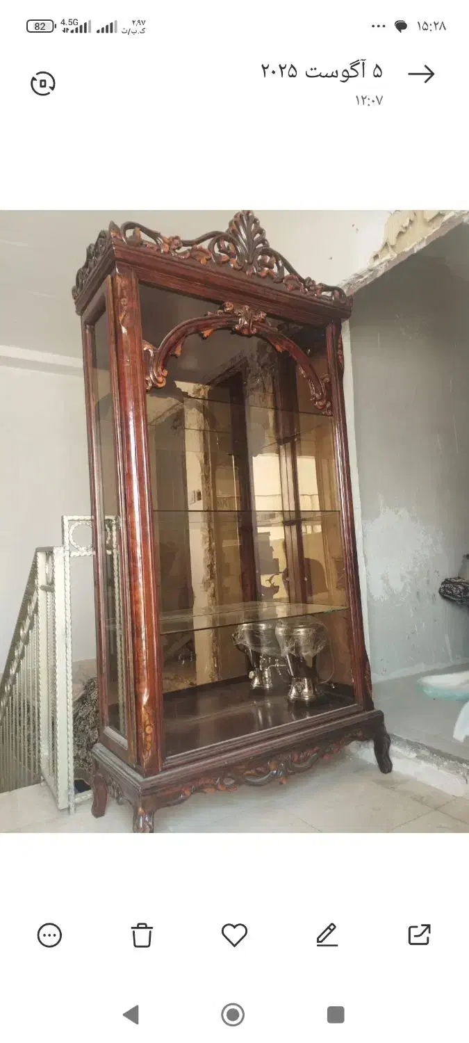 بوفه|بوفه، ویترین، کنسول|مشکیندشت, |دیوار