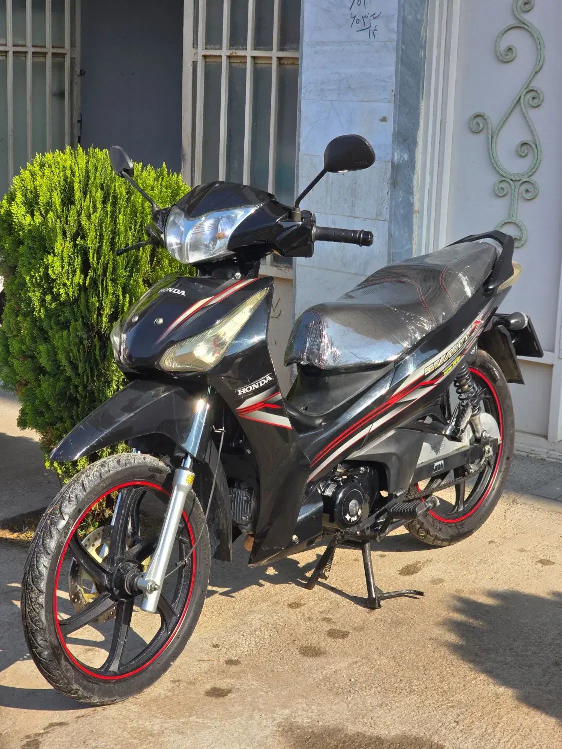 ویو 98 تمیز با بیمه وکارت سوخت|موتورسیکلت|گرگان, |دیوار