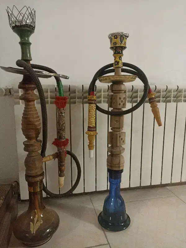 قلیون تنه چوب  سالم|کلکسیون و سرگرمی|گرمدره, |دیوار