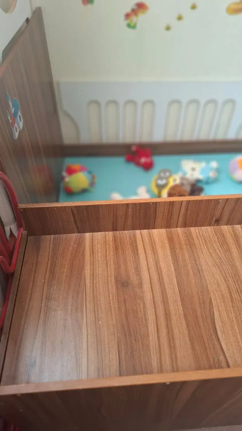 تخت خواب کودک جنس اصل ام دی اف|تخت و سرویس خواب|زاهدان, |دیوار