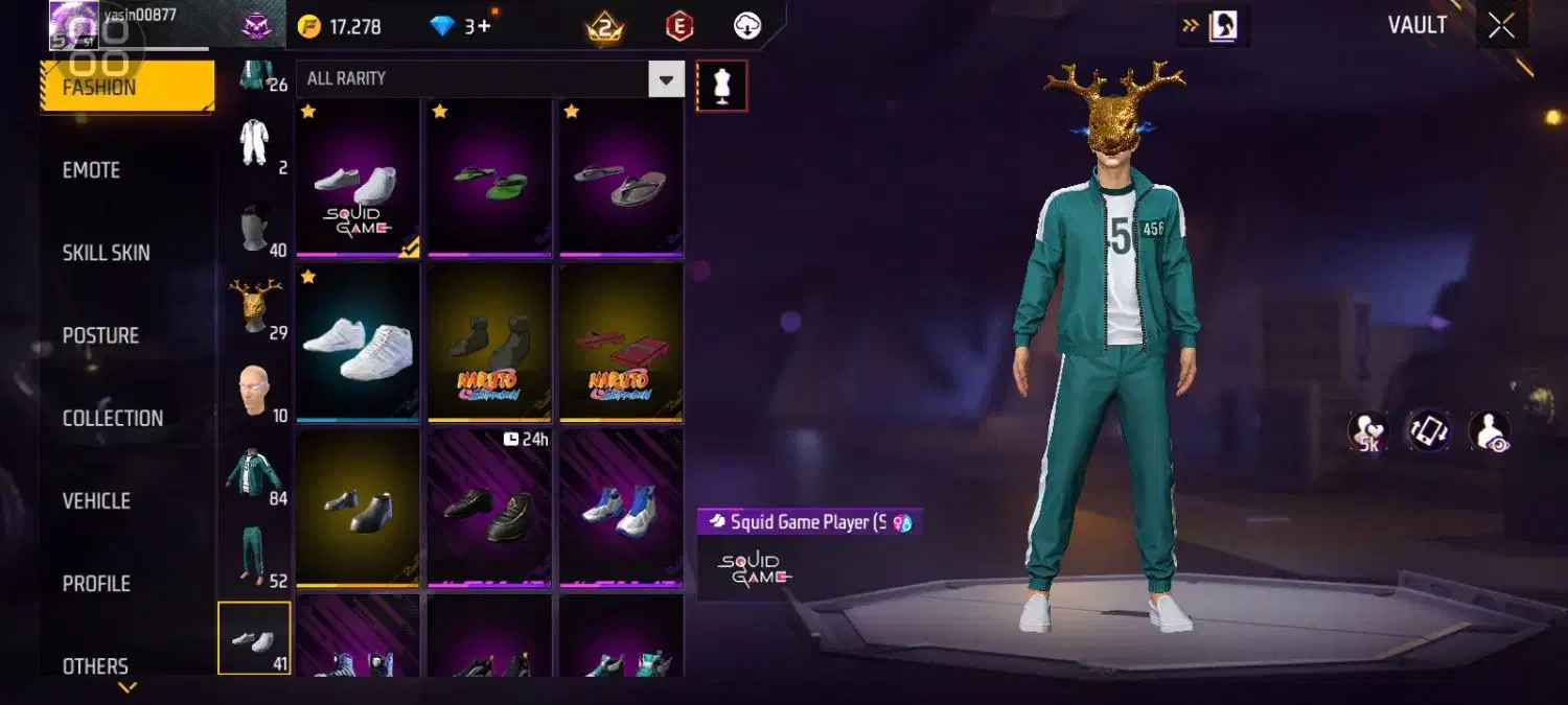 اکانت فیر فایر گان لولی دار|کنسول، بازی ویدئویی و آنلاین|کرج, حصارک بالا|دیوار