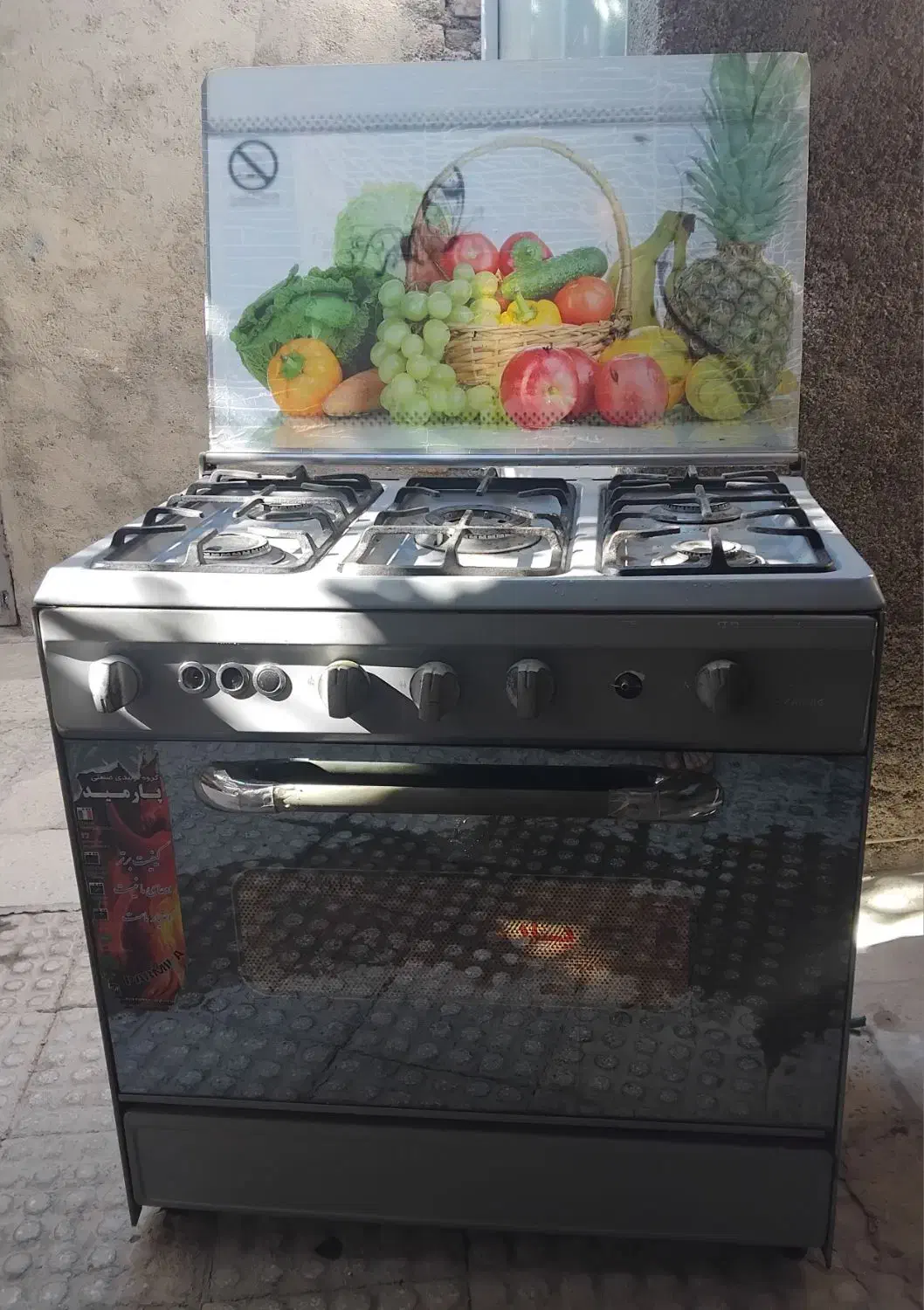 اجاق گاز پنج شعله|اجاق گاز و لوازم برقی پختوپز|بروجرد, |دیوار