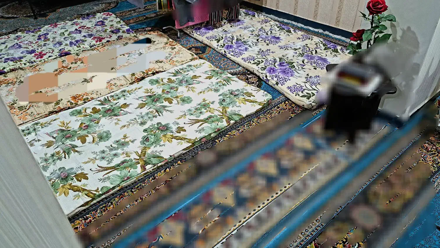 ۵تا تشک پنبه ای کاملا نو و تمیز و سالم|رختخواب، بالش، پتو|شوش, |دیوار