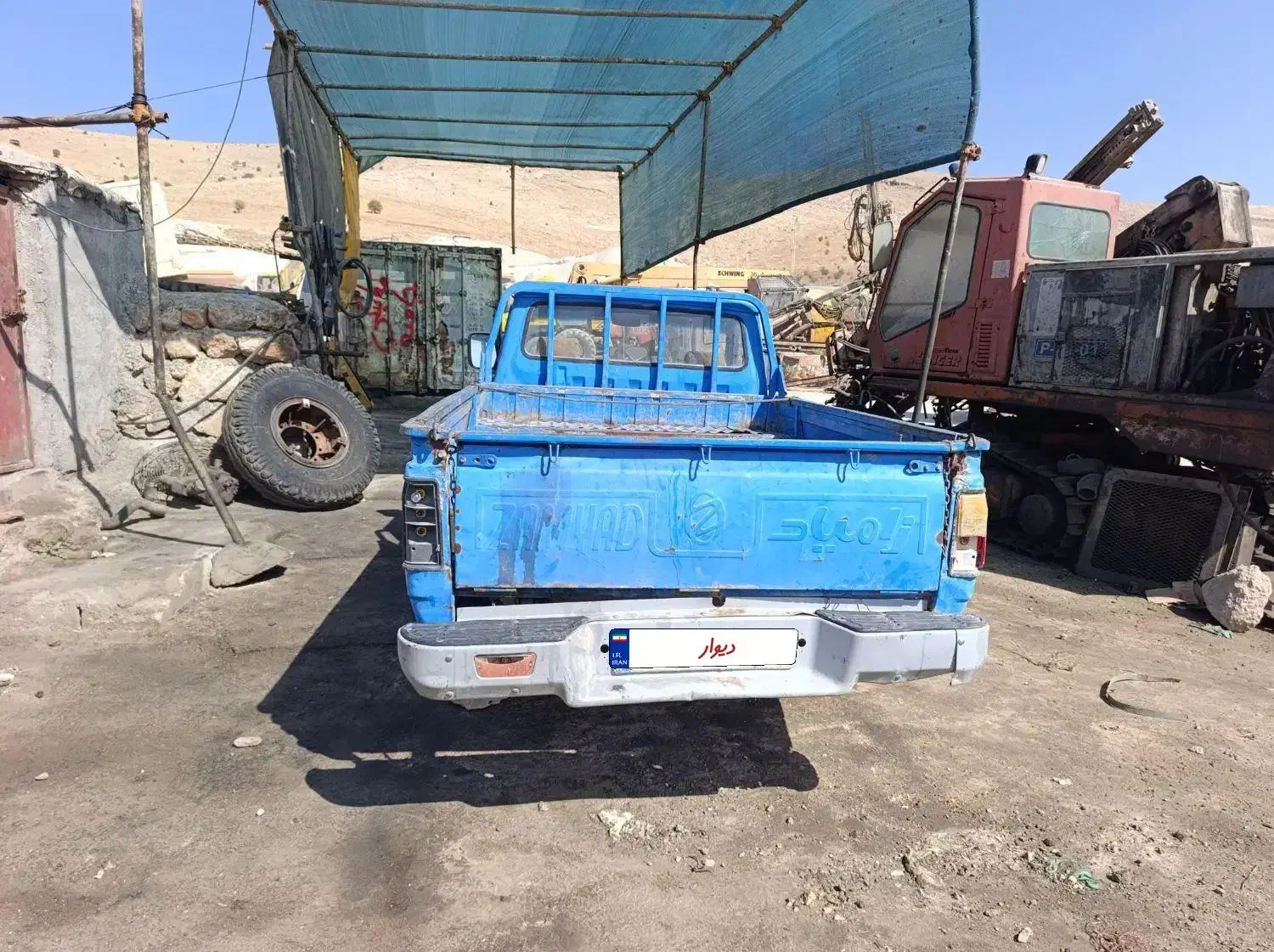 فروش یک دستگاه نیسان وانت|خودرو سواری و وانت|اسلام‌‌آباد غرب, |دیوار