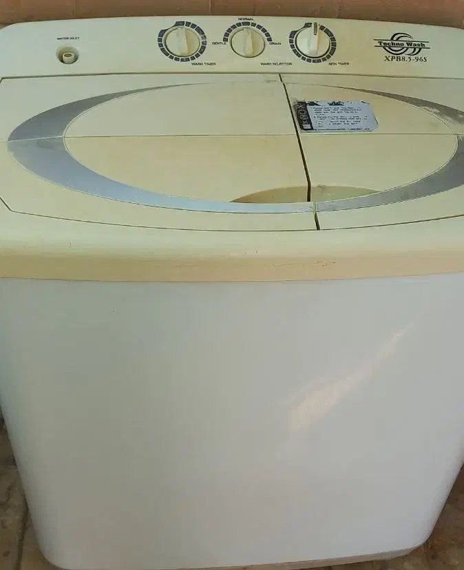 ماشین لباس شویی دوقلو|ماشین لباسشویی و خشککن لباس|فولادشهر, مسکن مهر فولادشهر|دیوار