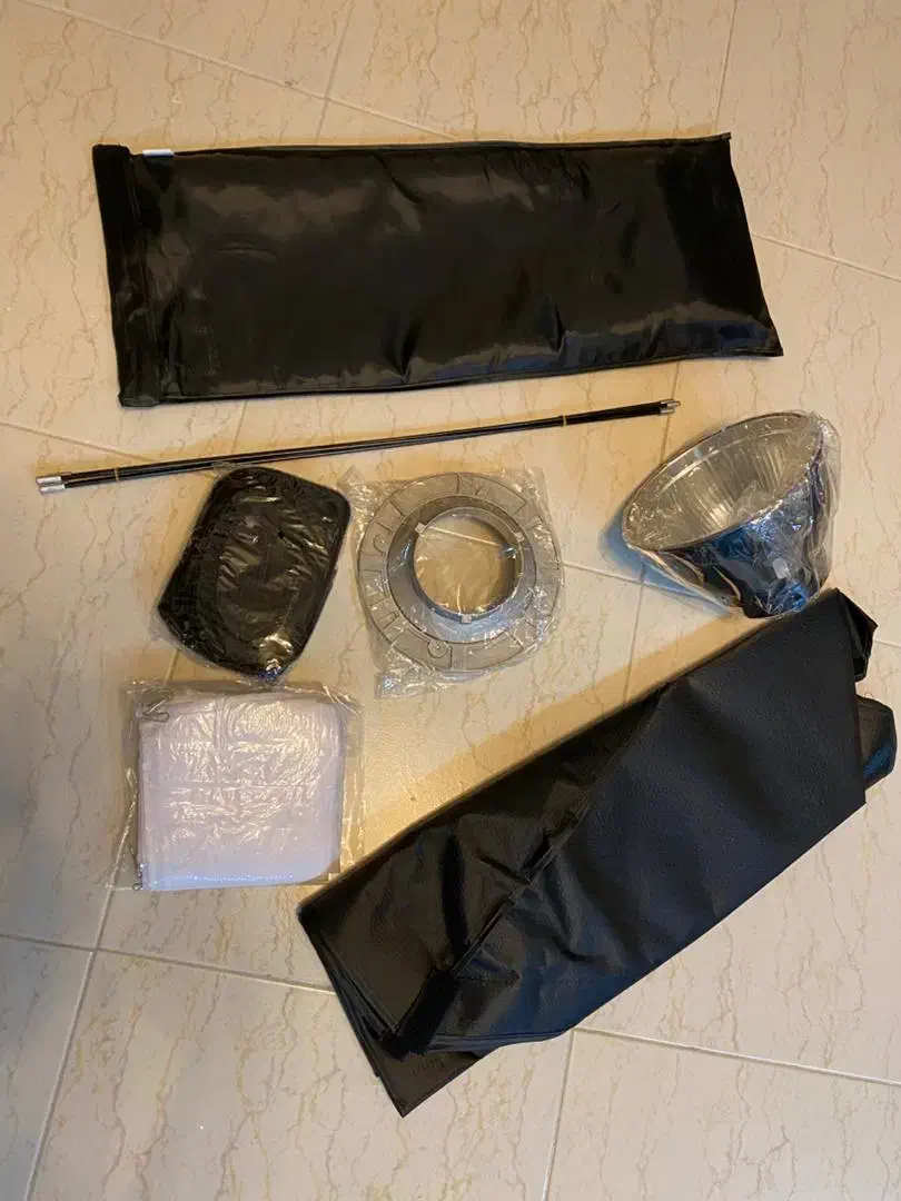 سافت باکس ۶۰ × ۹۰ با کاسه و زنبوری|دوربین عکاسی و فیلمبرداری|تهران, نیروی دریایی|دیوار