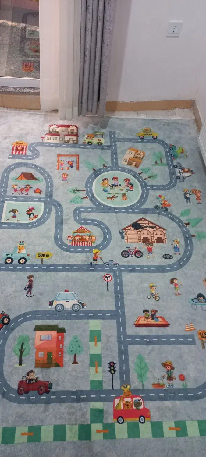 فرش کودک خیابان|فرش|لنگرود, |دیوار