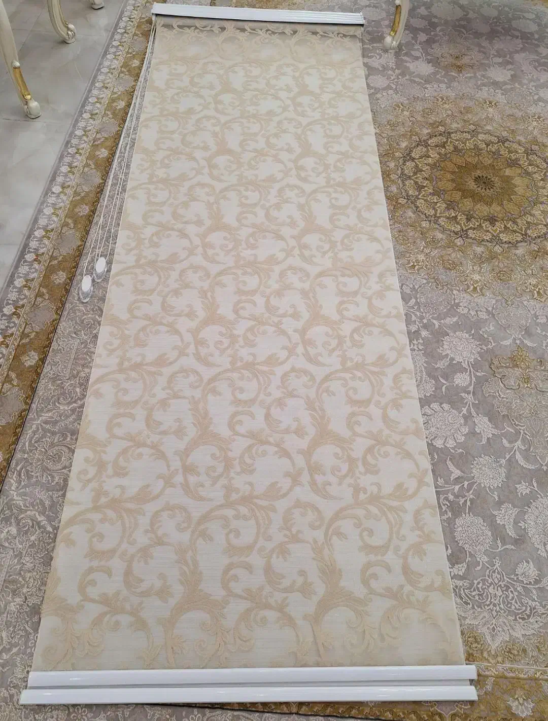 پرده دومگانیزم|پرده، رانر، رومیزی|رشت, شهرک پردیسان|دیوار