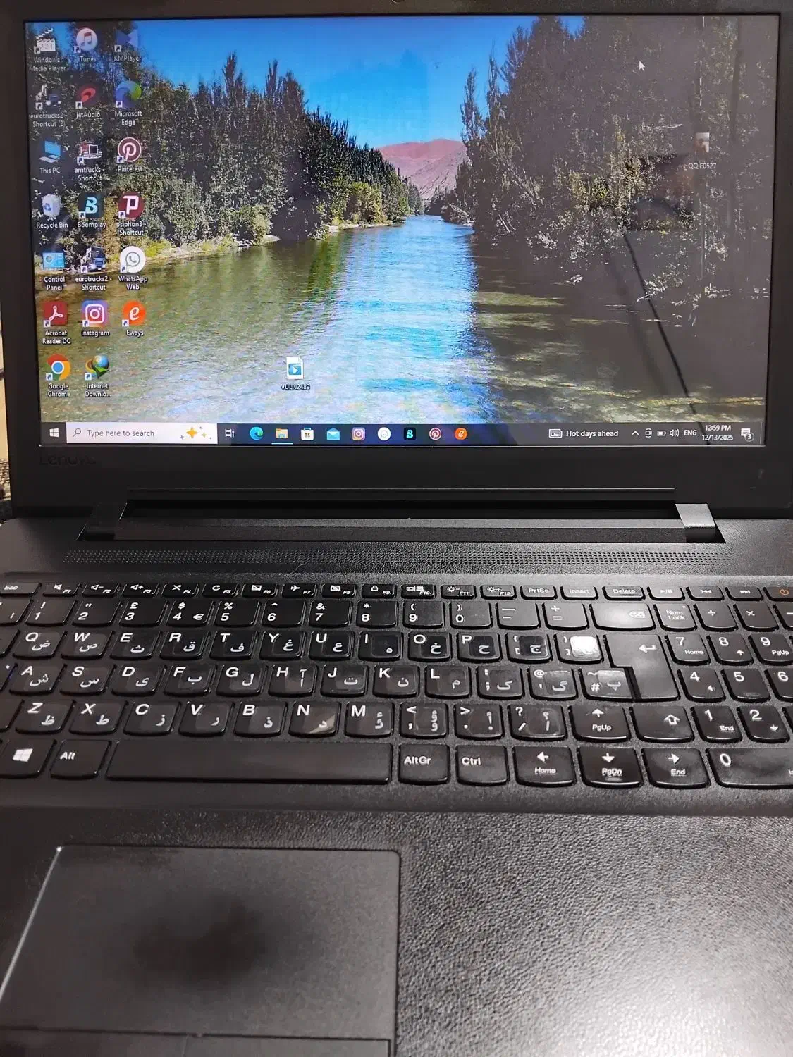 لپ تاپ لنوو ۱۱۰ ۱۵|رایانه همراه|شیراز, وصال|دیوار