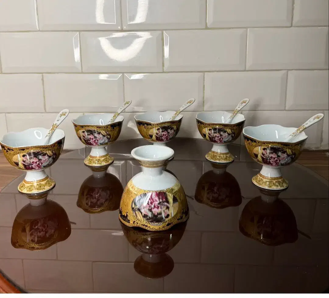 بستنیخوری لمونژفرانسه|ظروف سرو و پذیرایی|اندیشه, اندیشه فاز ۱|دیوار