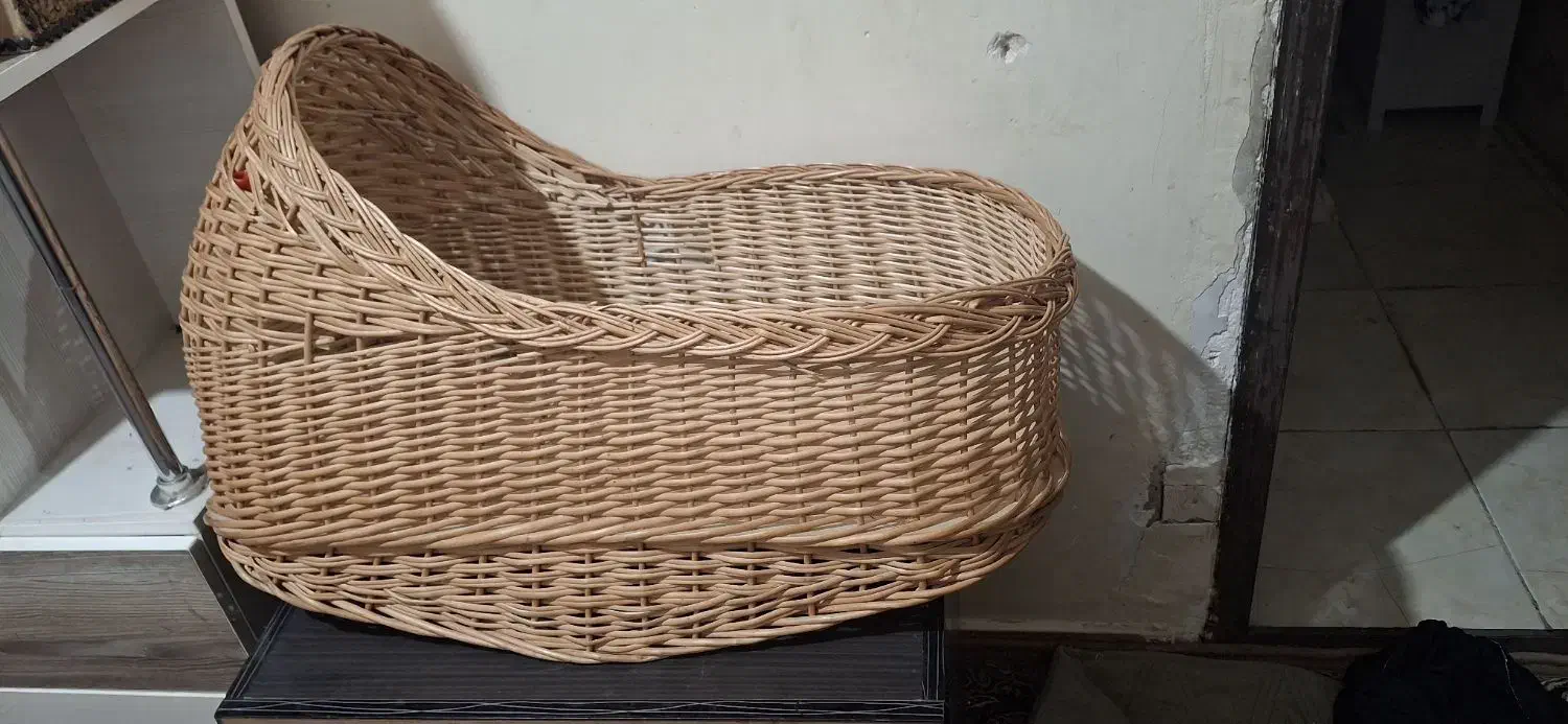 سبد حصیری نوزادی|اسباب و اثاث بچه|چهاردانگه (تهران), |دیوار