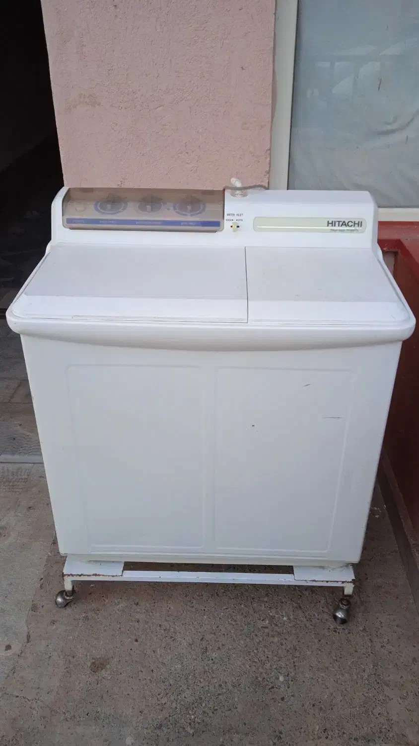 لباسشویی دوقلوی هیتاچی|ماشین لباسشویی و خشک‌کن لباس|جلفا, |دیوار