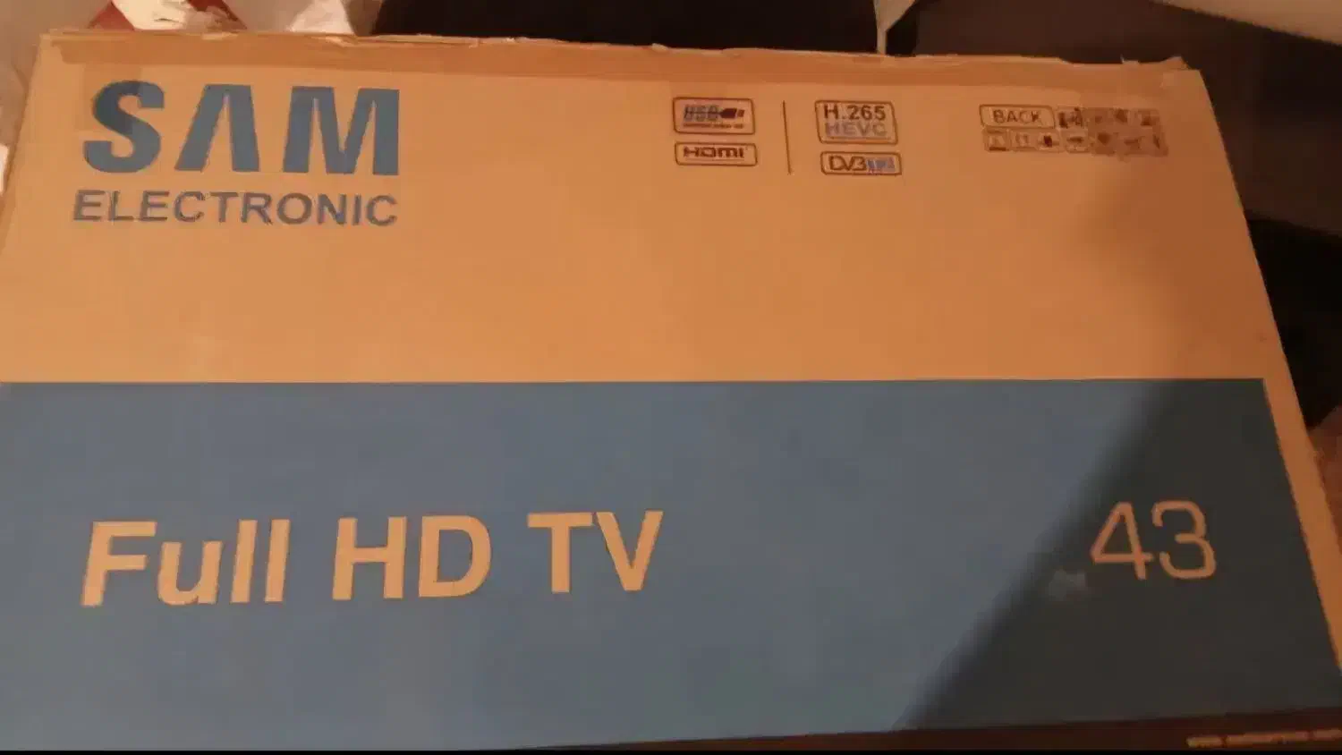 تلویزیون ۴۳ اینچ سام|تلویزیون و پروژکتور|ماهدشت, |دیوار