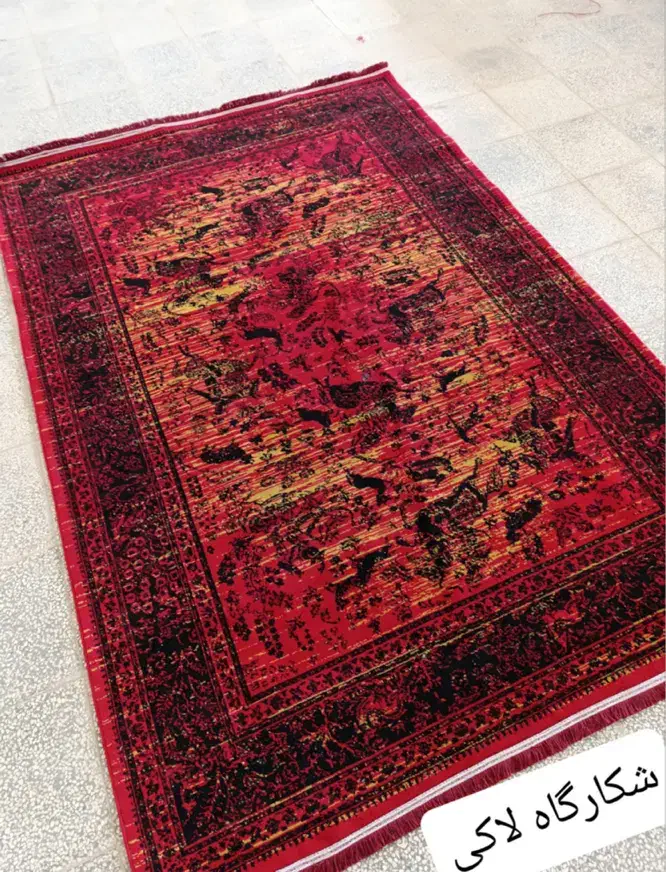 قالی شاهان|فرش|ایلام, |دیوار