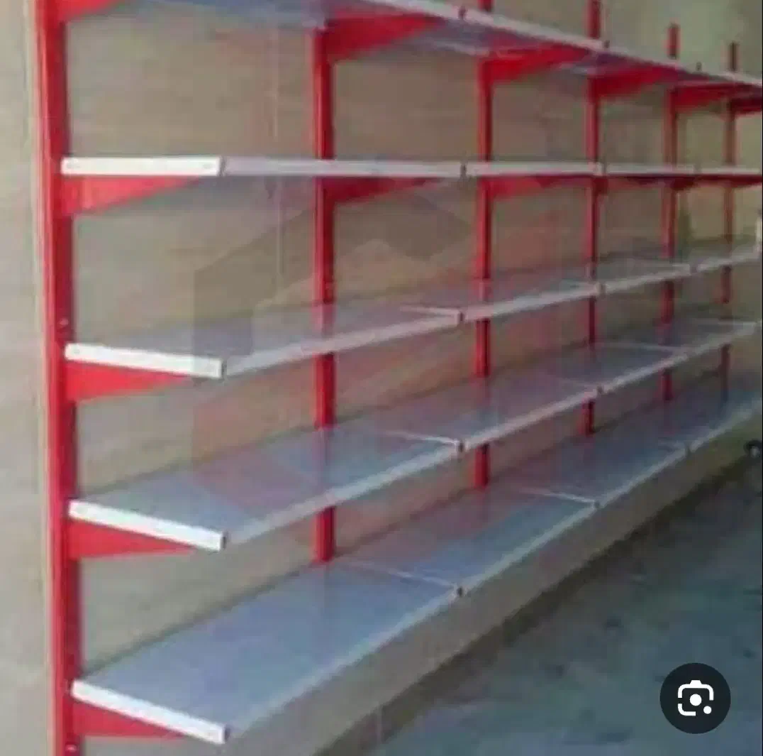 ویترین، سوپری قرمز وکفی سفید و قفسه ی آسان نصب|فروشگاه و مغازه|آباده, |دیوار
