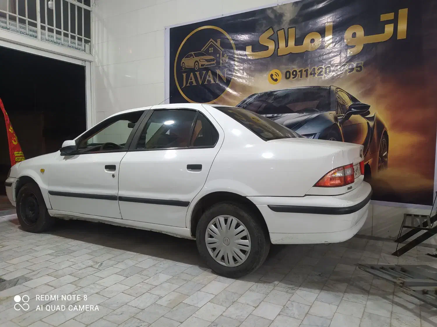 سمند Lx سفید معمولی مدل93|خودرو سواری و وانت|گرگان, |دیوار