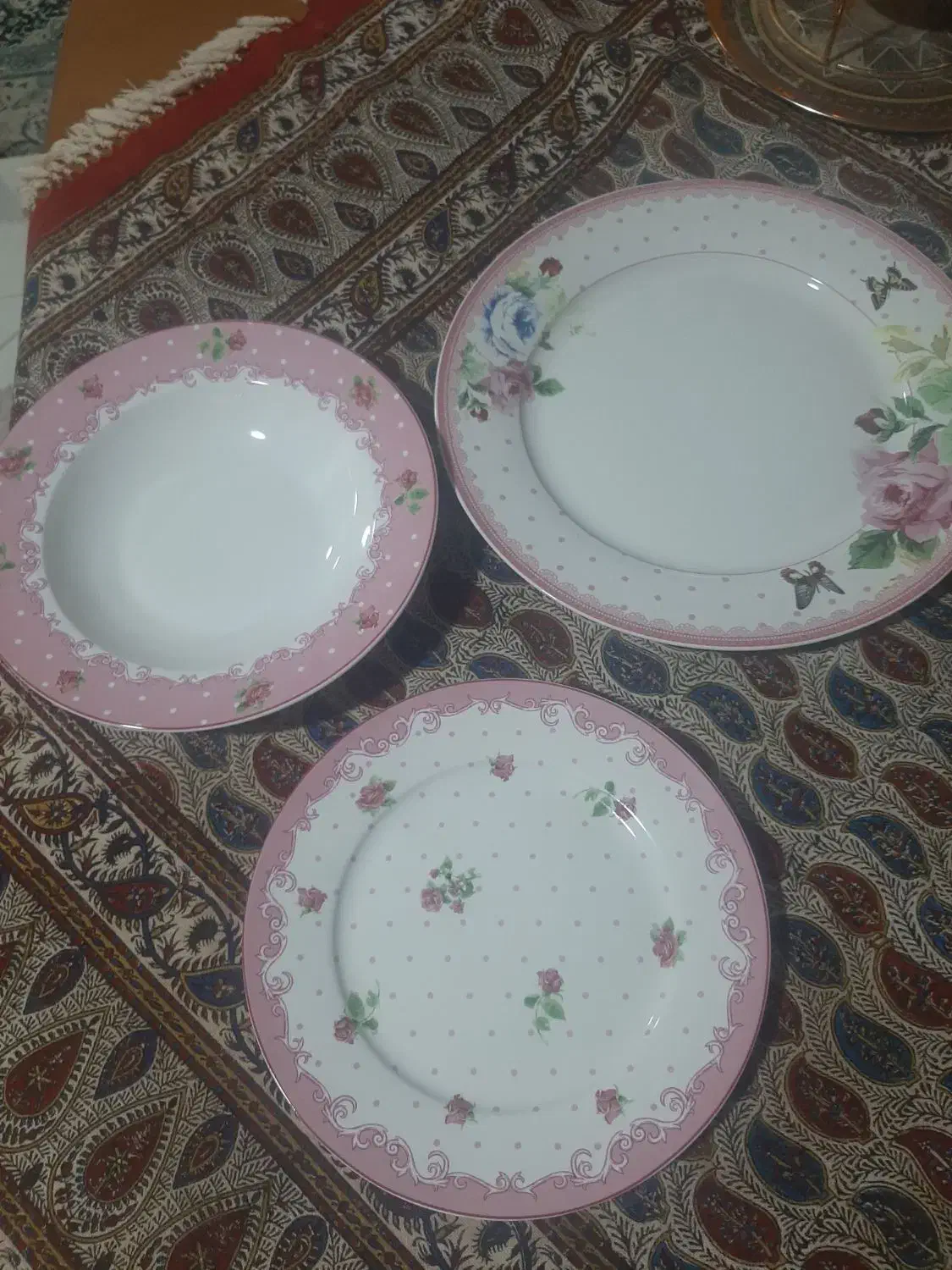 ظرف مناسب جهزیه|ظروف سرو و پذیرایی|هندمینی, |دیوار