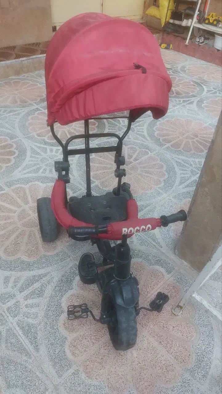 سه چرخه کودک|دوچرخه، اسکیت، اسکوتر|هشتگرد, گلسار|دیوار