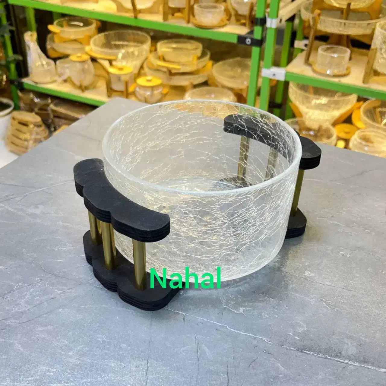 ست پذیرایی بلک گلد مدل لوتوس|ظروف سرو و پذیرایی|سقز, |دیوار