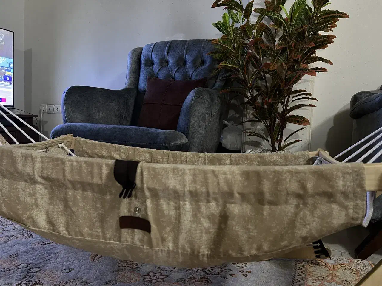 گهواره ننو|تخت و سرویس خواب|رشت, گیل|دیوار