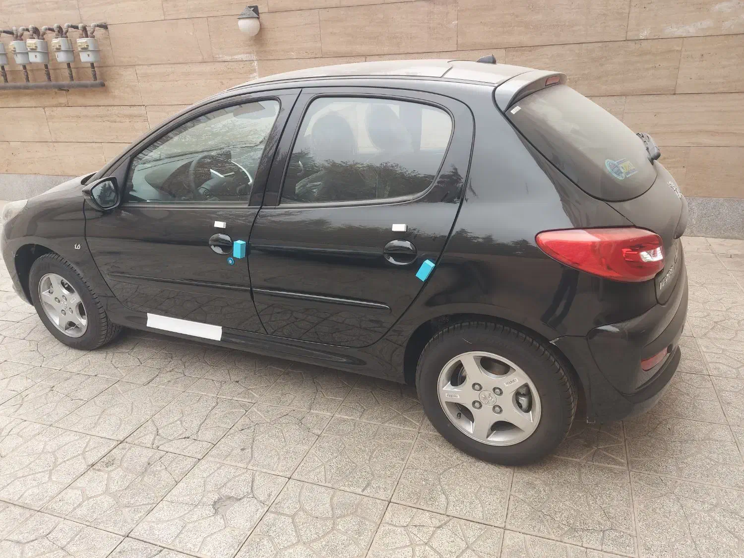 پژو207.پانا.مشکی.ابنوس|خودرو سواری و وانت|مشهد, هفت تیر (نه دره)|دیوار