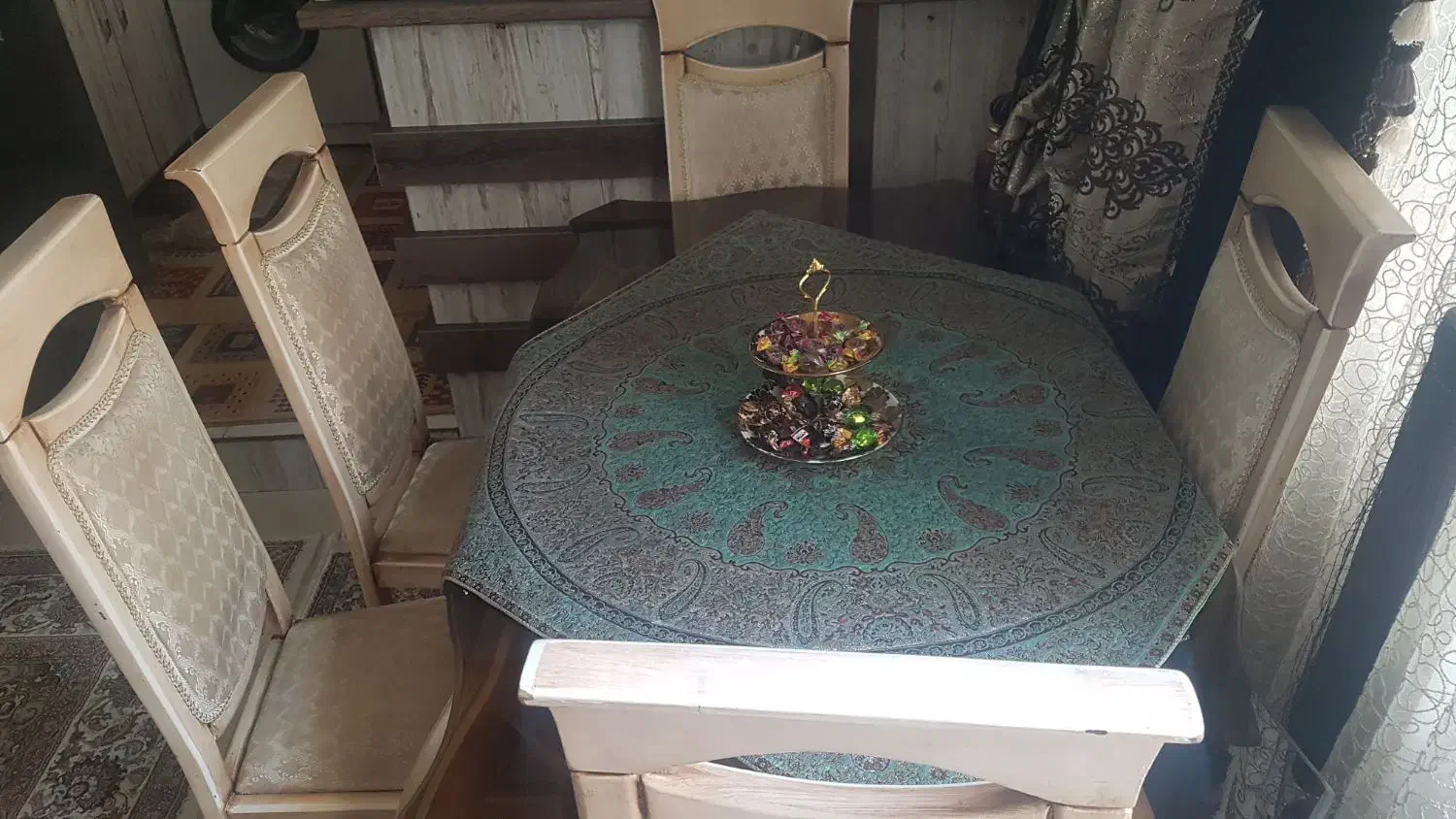 میزوصندلی غذاخوری ۶نفره سالم درحدنو|میز و صندلی غذاخوری|اندیشه, اندیشه فاز ۴|دیوار