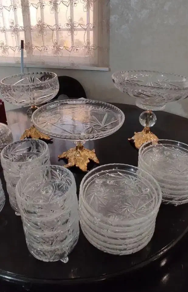 سرویس کریستال خورشیدی|ظروف سرو و پذیرایی|فردیس, شهرک هفده شهریور|دیوار