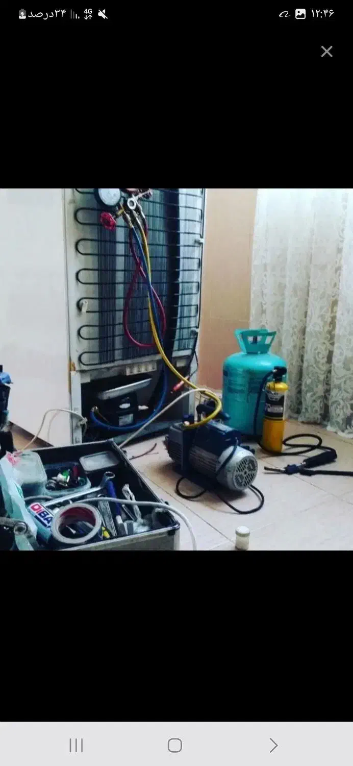 تعمیرات سرویس یخچال خانگی در منزل|خدمات پیشه و مهارت|خرمآباد, |دیوار