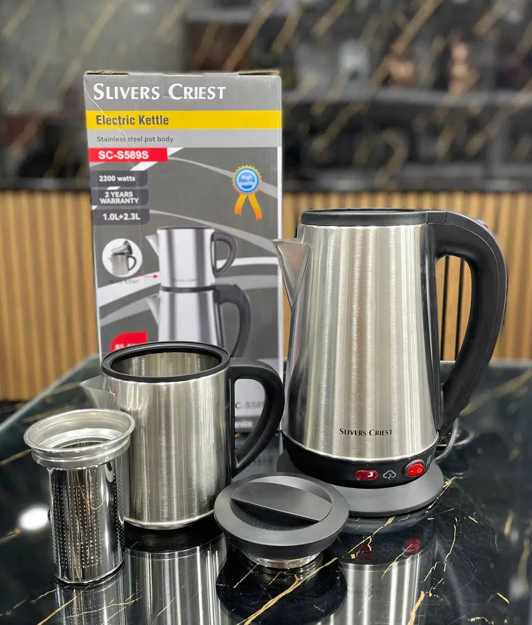 چای ساز استیل راف روهمی /راف المان/گرمکن دار|سماور، چایساز، قهوهساز|تهران, امین حضور|دیوار