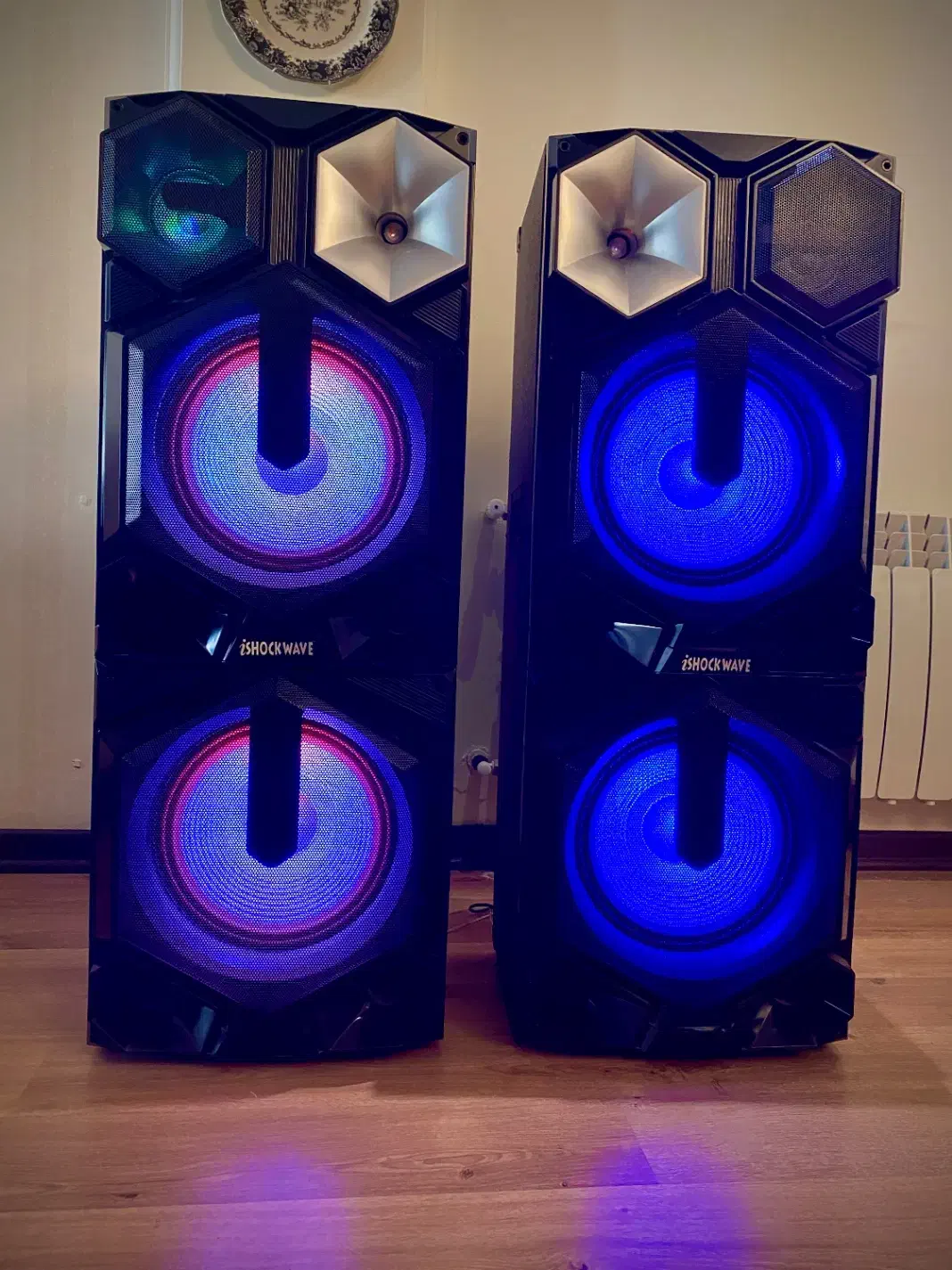 اسپیکر قدرتمند SHOCK WAVE|سیستم صوتی خانگی|ساری, |دیوار