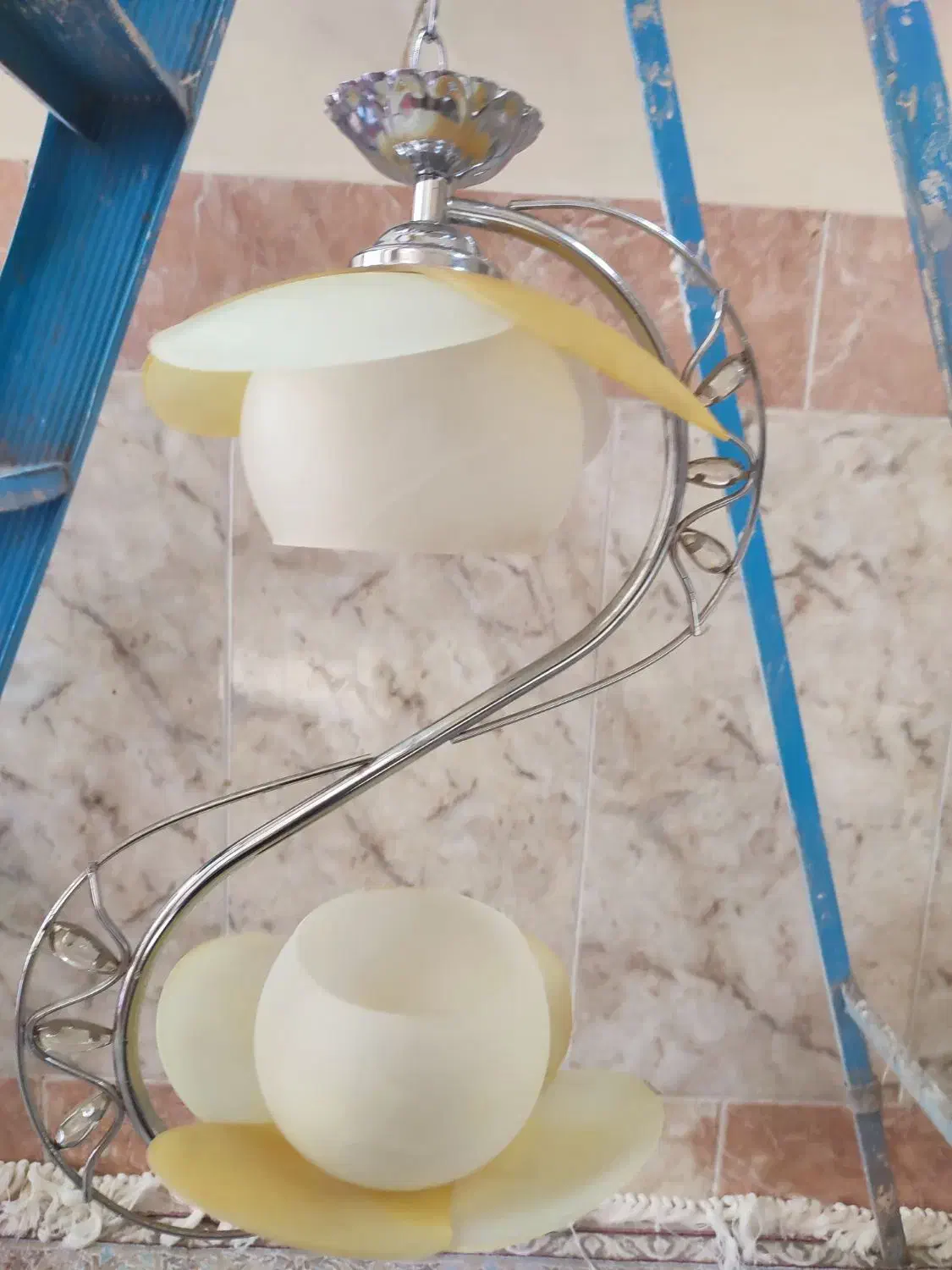 لوستر|لوستر و چراغ آویز|بیرجند, |دیوار